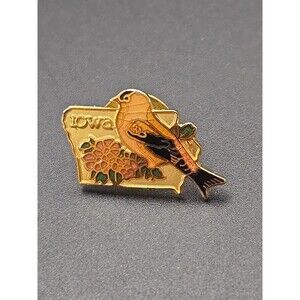 Iowa State Bird Lapel Pin